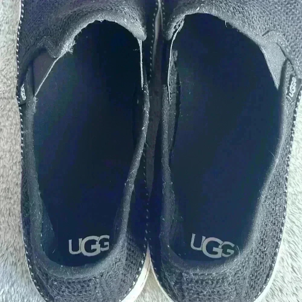 UGG Bren Slip-On Sneaker in Black Size 9.5 EUC - Picture 5 of 8